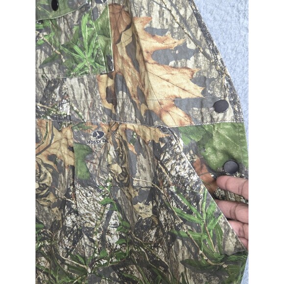Mossy Oak Bib Overalls Mens 2XL Camo Explorer Hunting Cargo Adjustable Outdoors - Picture 5 of 11